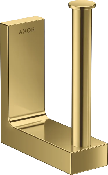 Axor Universal Rectangular Toilet Roll Holders 181 X 162 X 70mm Gold - Polished
