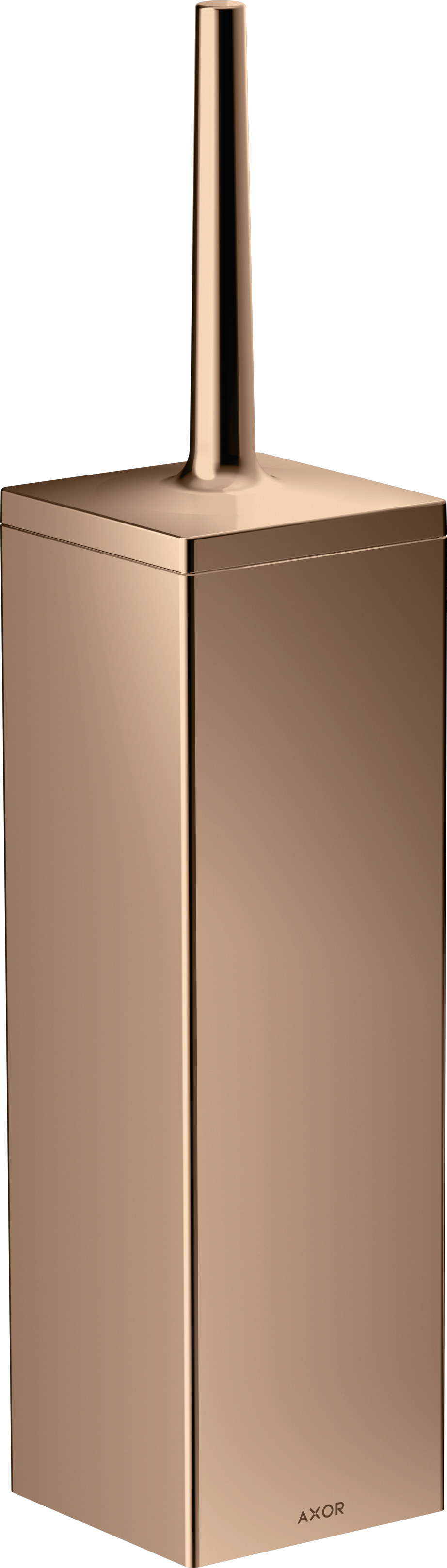 Axor Universal Rectangular Toilet Brush Holders 460 X 245 X 108mm Rose Gold/gold - Polished