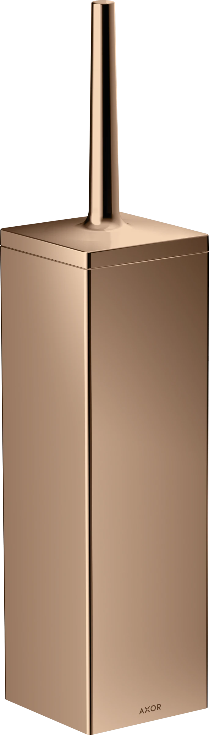 Axor Universal Rectangular Toilet Brush Holders 460 X 245 X 108mm Rose Gold/gold - Polished