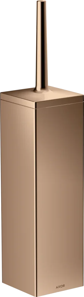 Axor Universal Rectangular Toilet Brush Holders 460 X 245 X 108mm Rose Gold/gold - Polished product image - Image 1