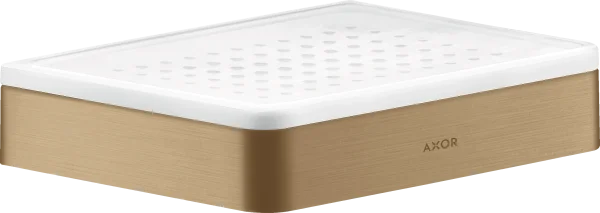 Axor Universal Softsquare Soap Dishes /-basket 210 X 182 X 135mm Bronze - Brushed