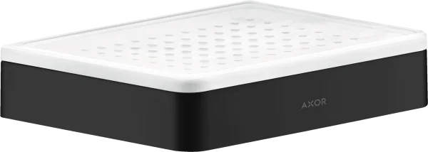 Axor Universal Softsquare Soap Dishes /-basket 215 X 185 X 133mm Black - Matt