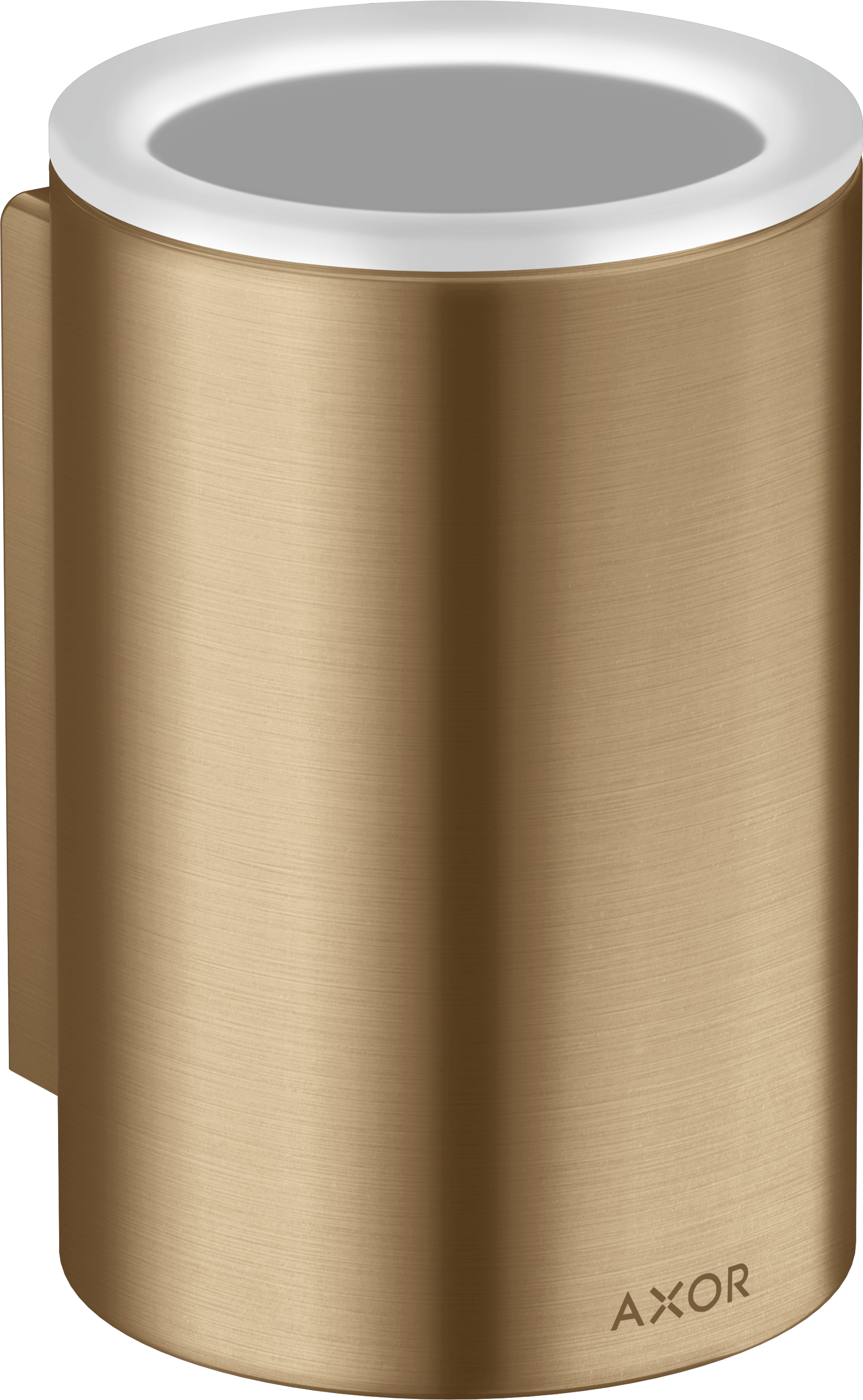 Axor Universal Circular Tooth Brush Tumbler 256 X 163 X 102mm Bronze - Brushed product image - Image 1