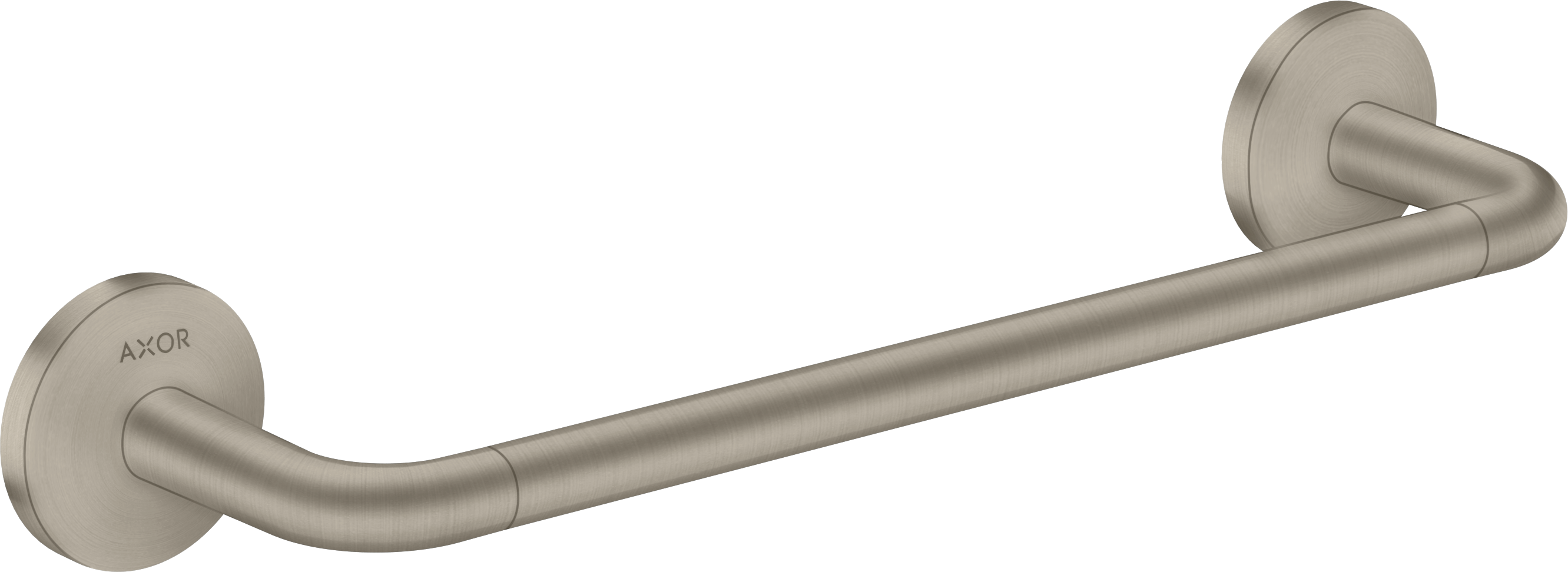 Axor Universal Circular Grab Rails 381 X 95 X 57mm Nickel - Brushed