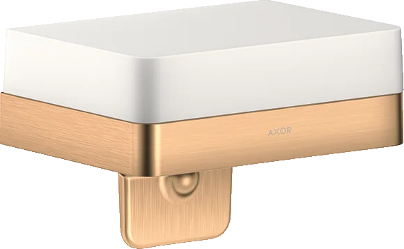 Axor Universal Softsquare Lotion Dispenser 225 X 190 X 130mm Bronze - Brushed