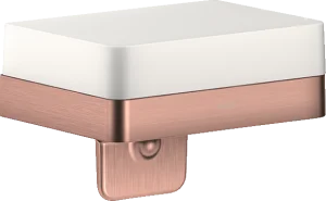 Axor Universal Softsquare Lotion Dispenser 225 X 190 X 130mm Rose Gold/gold - Brushed
