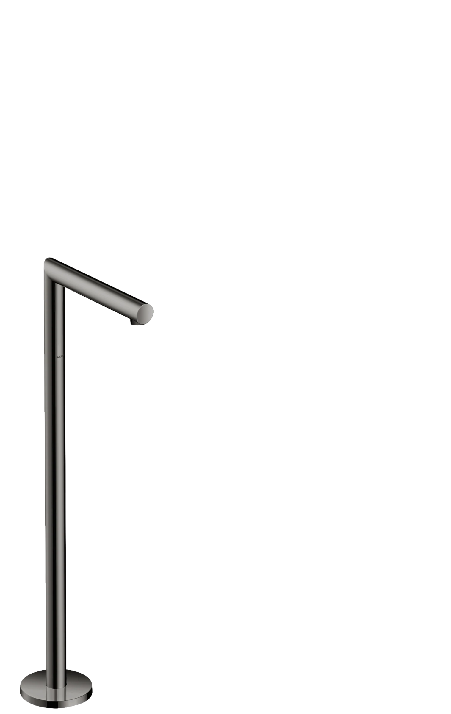Axor Uno Bath Fillers 1200 X 380 X 220mm Gunmetal/chrome - Polished