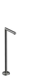 Axor Uno Bath Fillers 1200 X 380 X 220mm Gunmetal/chrome - Polished