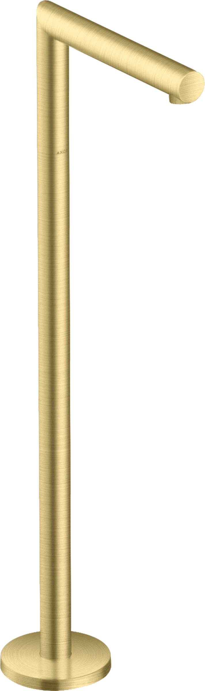 Axor Uno Bath Fillers 90 X 90 X 900mm Brass - Brushed