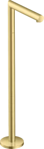 Axor Uno Bath Fillers 90 X 90 X 900mm Brass - Brushed