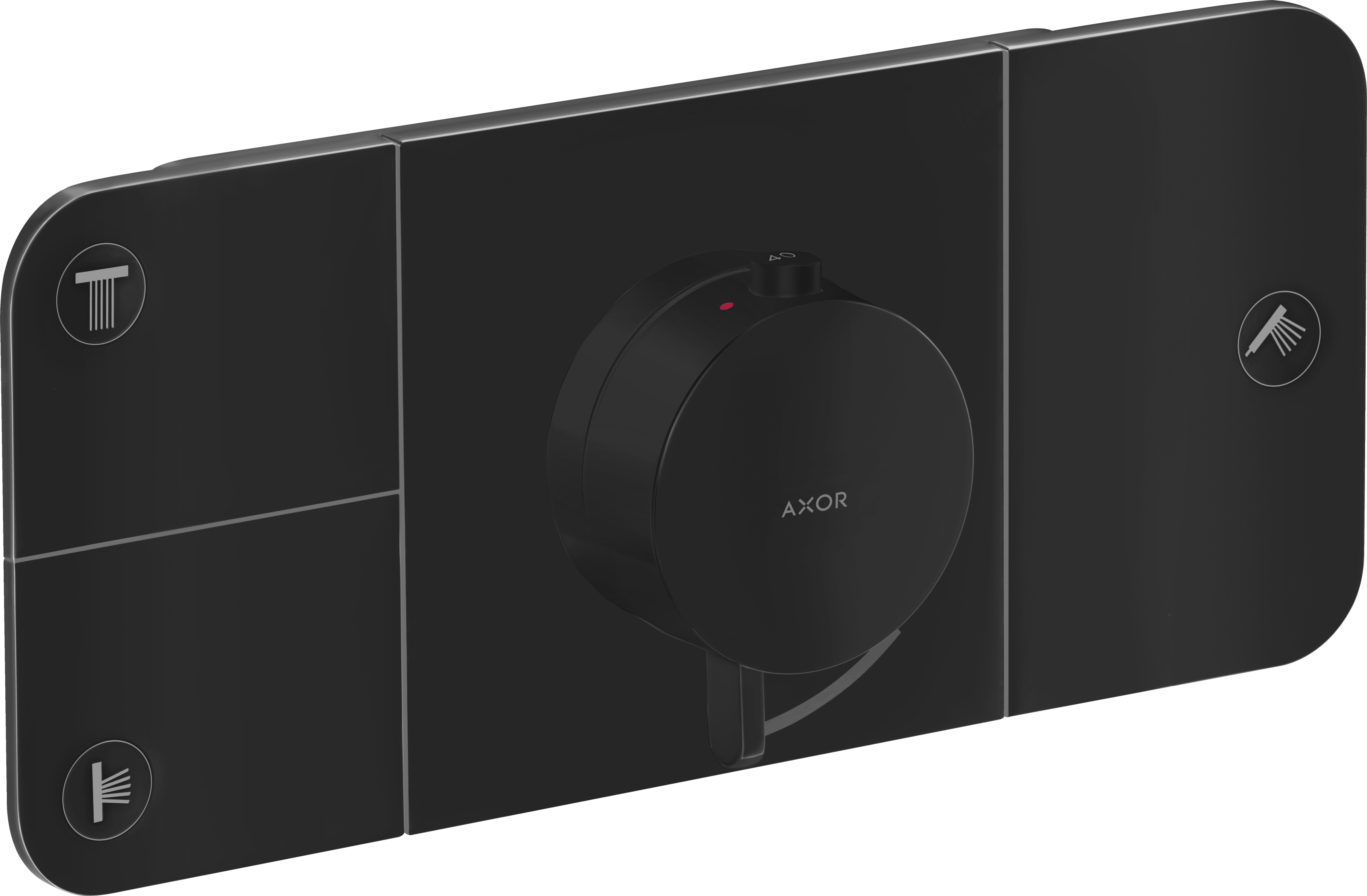 Axor One Thermostatic Shower Mixer Concealed 460 X 230 X 250mm Black - Matt product image - Image 1
