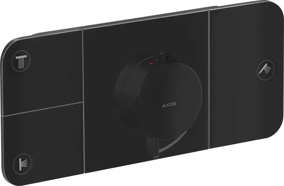 Axor One Thermostatic Shower Mixer Concealed 460 X 230 X 250mm Black - Matt product image - Image 1