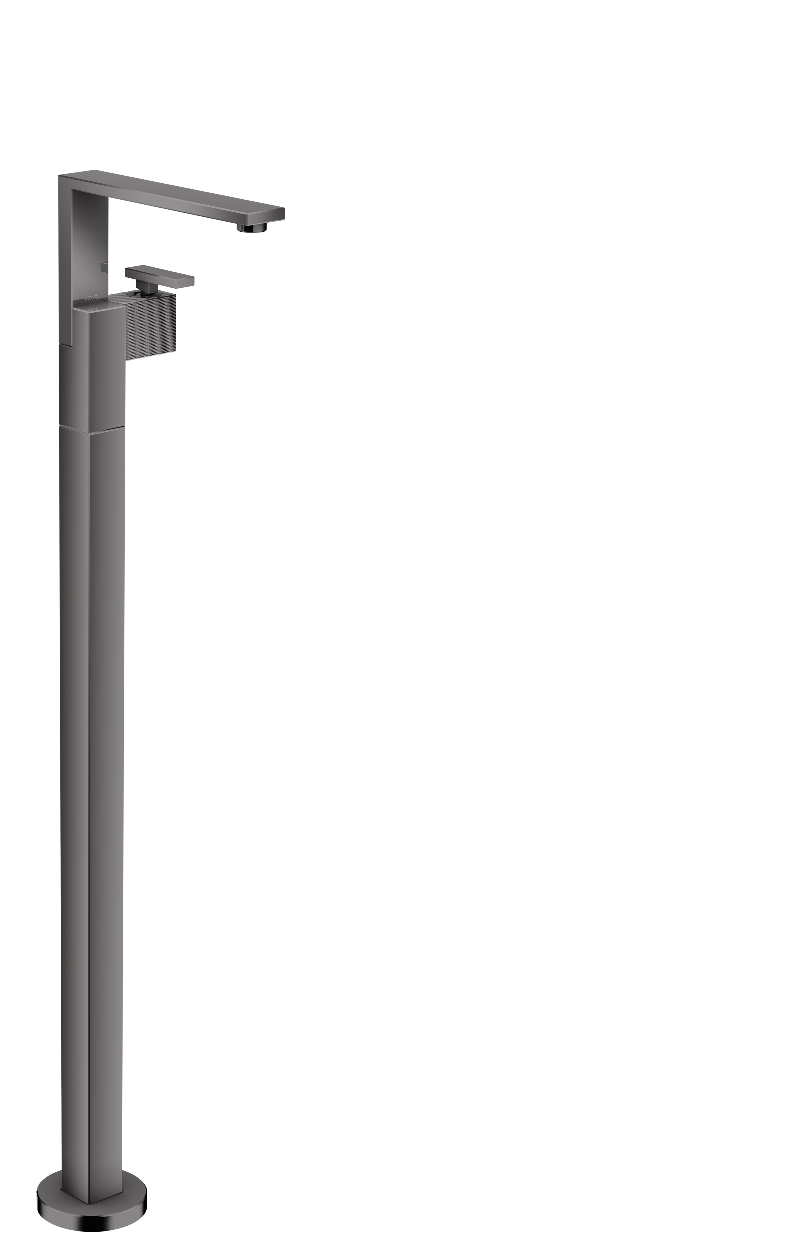 Axor Edge Manual Mixers 1440 X 380 X 240mm Gunmetal/chrome - Polished product image - Image 1