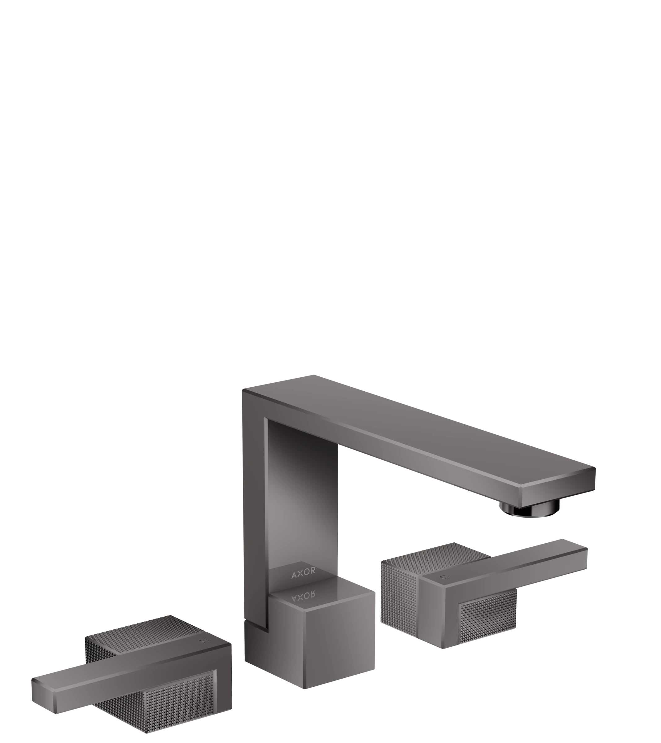 Axor Edge Manual Mixers 517 X 309 X 139mm Gunmetal/chrome - Polished