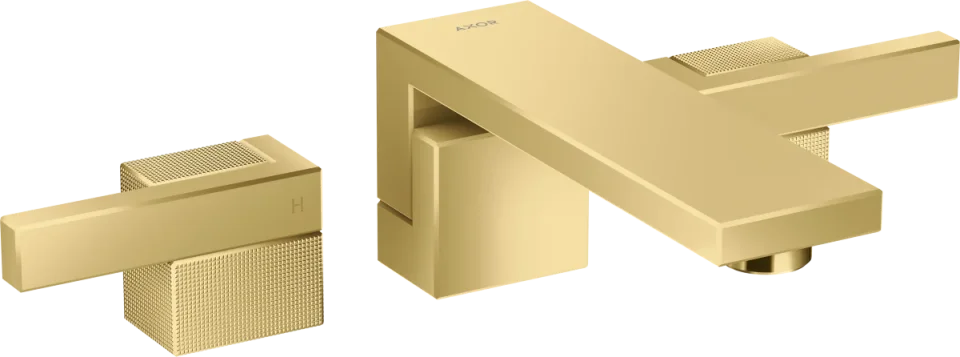 Axor Edge Manual Mixers 517 X 309 X 139mm Gold - Polished product image - Image 1