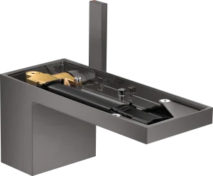 Axor Myedition Manual Mixers 350 X 270 X 140mm Gunmetal/chrome - Brushed