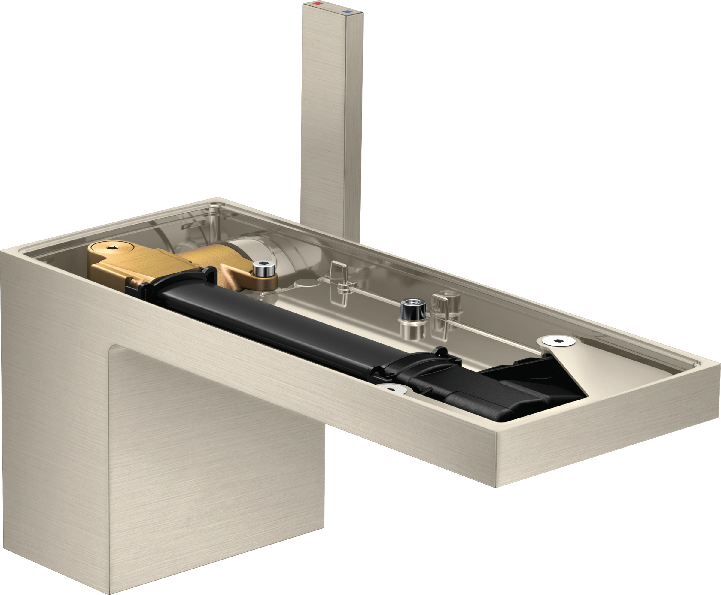 Axor Myedition Manual Mixers 350 X 270 X 140mm Nickel - Brushed