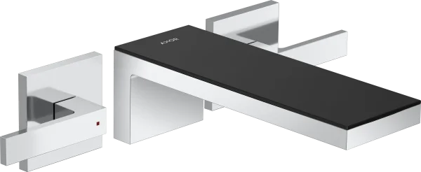 Axor Myedition 3-hole Basin Mixer For Concealed Installation Wall-mounted With Spout 221 Mm