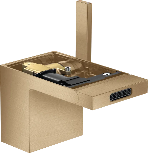 Axor Myedition Single Lever Bidet Mixer With Push-open Waste Without Plate Brushed Bronze