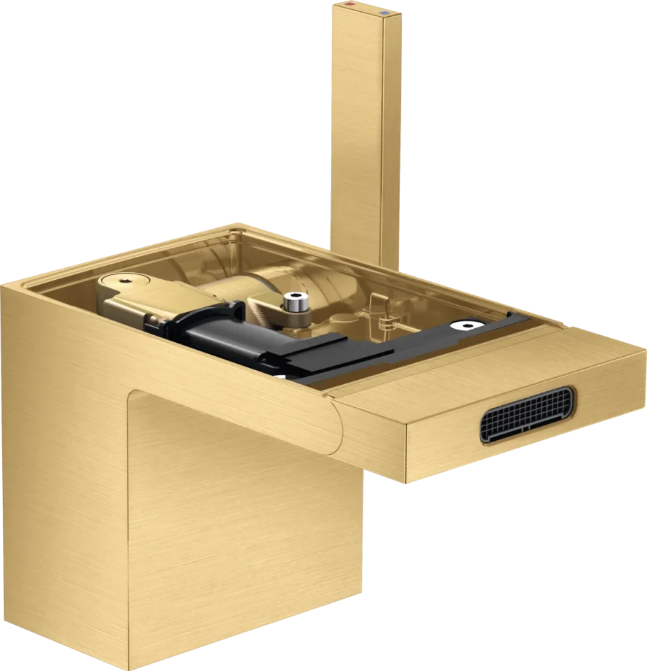 Axor Myedition Bidet Mixers 350 X 270 X 140mm Gold - Brushed product image - Image 1