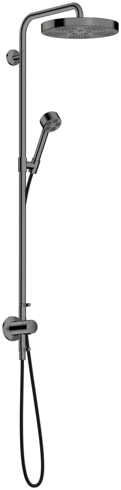 Axor One Showerpipes With Thermostatic Mixer 1015 X 350 X 170mm Gunmetal/chrome - Polished product image - Image 1