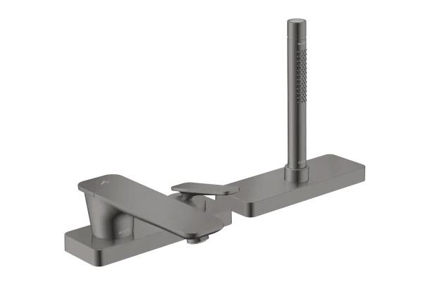 Axor Citterio C Bath Mixers Concealed 555 X 283 X 230mm Gunmetal/chrome - Polished
