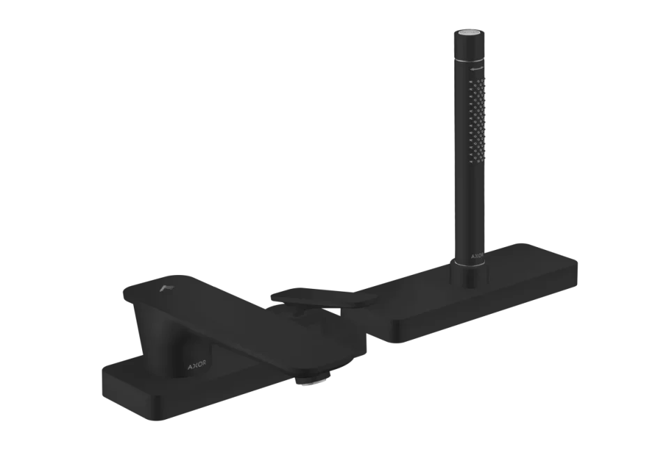 Axor Citterio C Bath Mixers Concealed 555 X 283 X 230mm Black - Matt product image - Image 1
