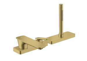 Axor Citterio C Bath Mixers Concealed 555 X 283 X 230mm Gold - Polished