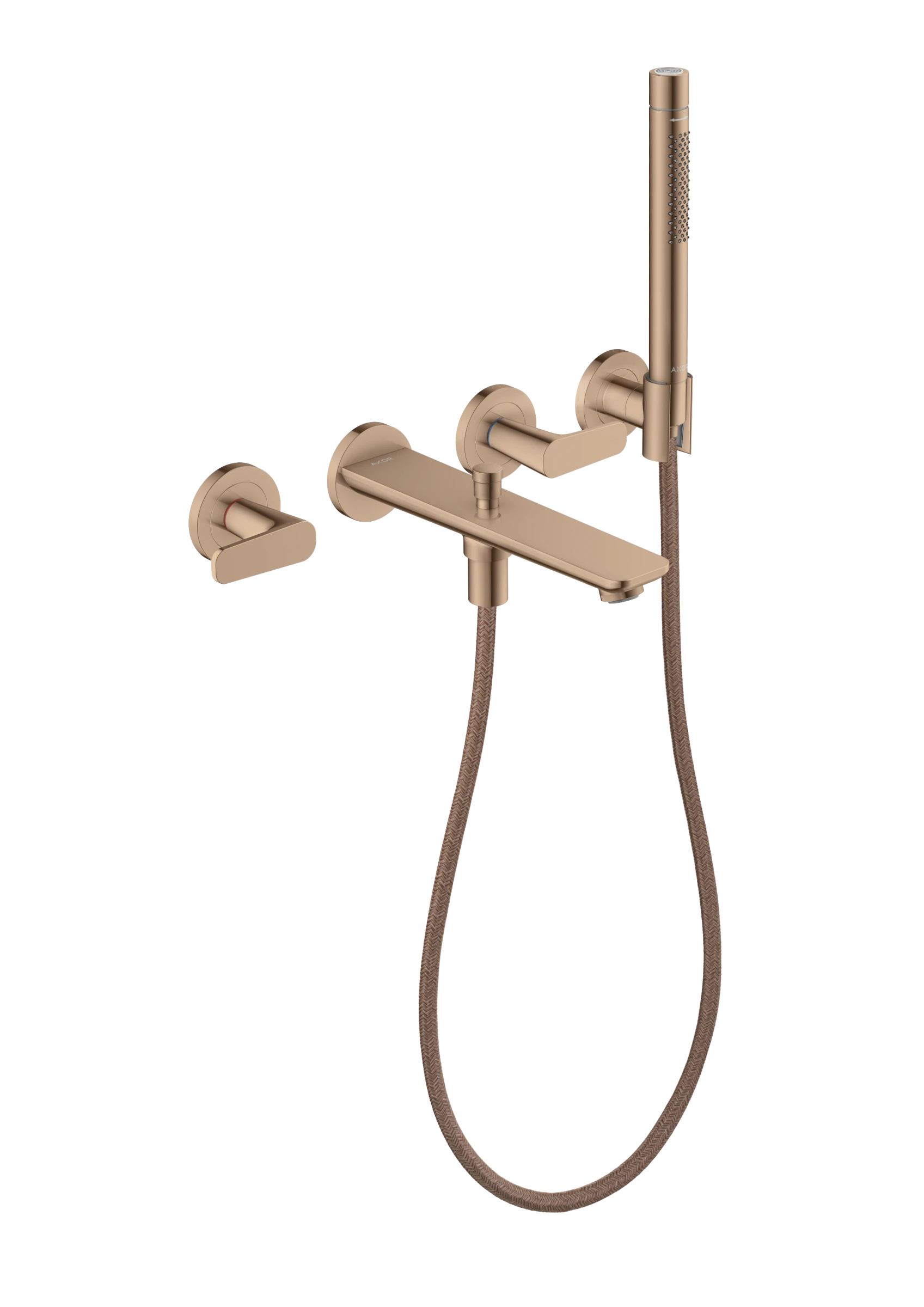 Axor Citterio C Bath Mixers Concealed 504 X 269 X 131mm Rose Gold/gold - Polished