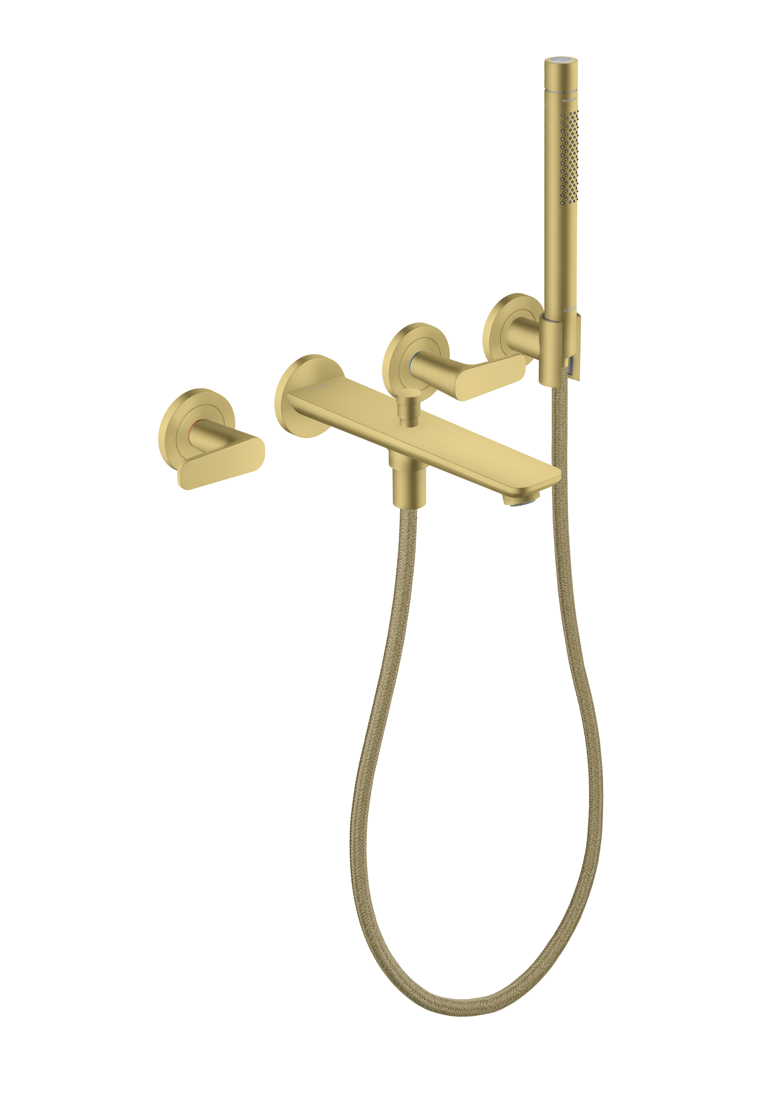Axor Citterio C Bath Mixers Concealed 504 X 269 X 131mm Brass - Brushed product image - Image 2
