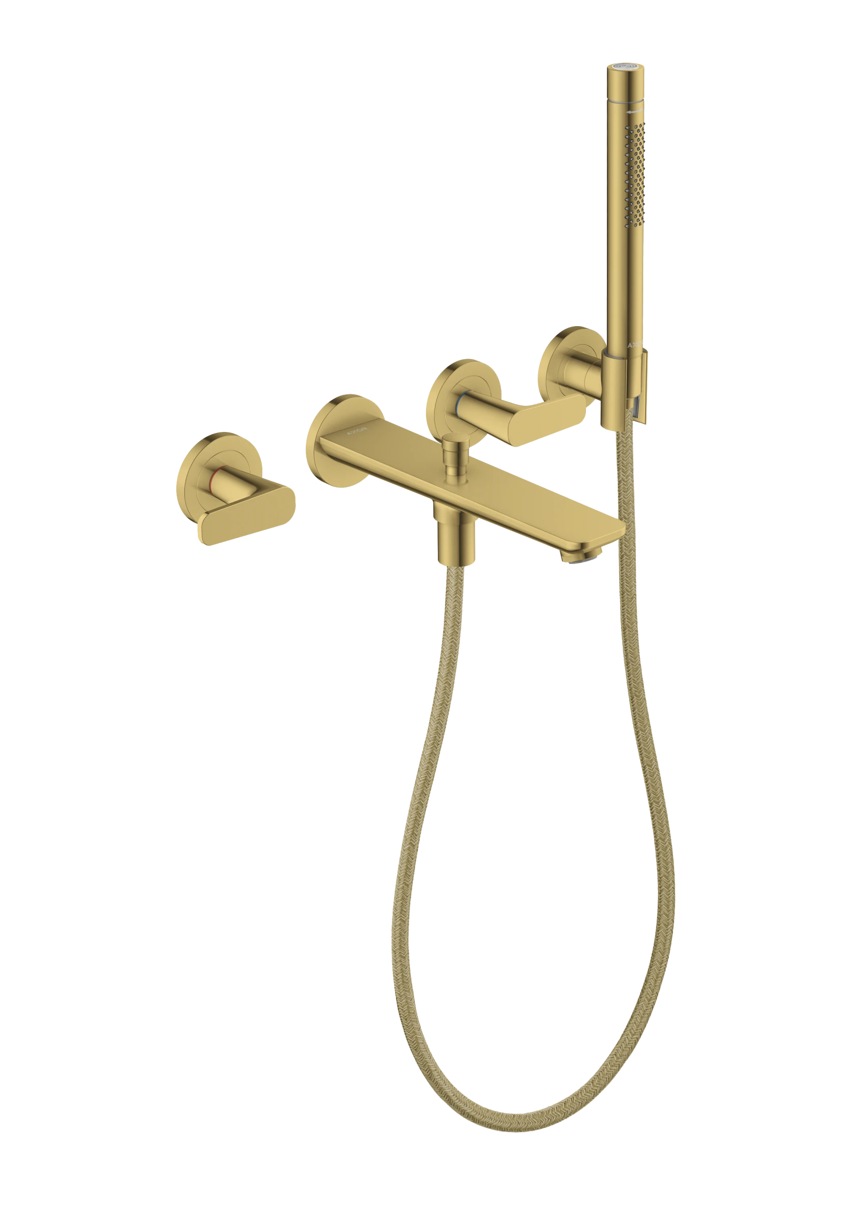 Axor Citterio C Bath Mixers Concealed 504 X 269 X 131mm Gold - Polished