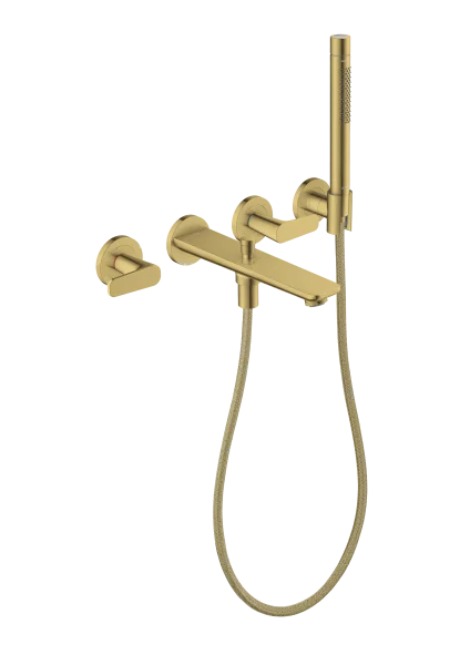 Axor Citterio C Bath Mixers Concealed 504 X 269 X 131mm Gold - Polished