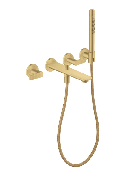 Axor Citterio C Bath Mixers Concealed 504 X 269 X 131mm Gold - Brushed