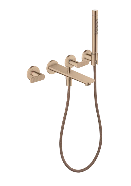 Axor Citterio C Bath Mixers Concealed 504 X 269 X 131mm Rose Gold/gold - Polished