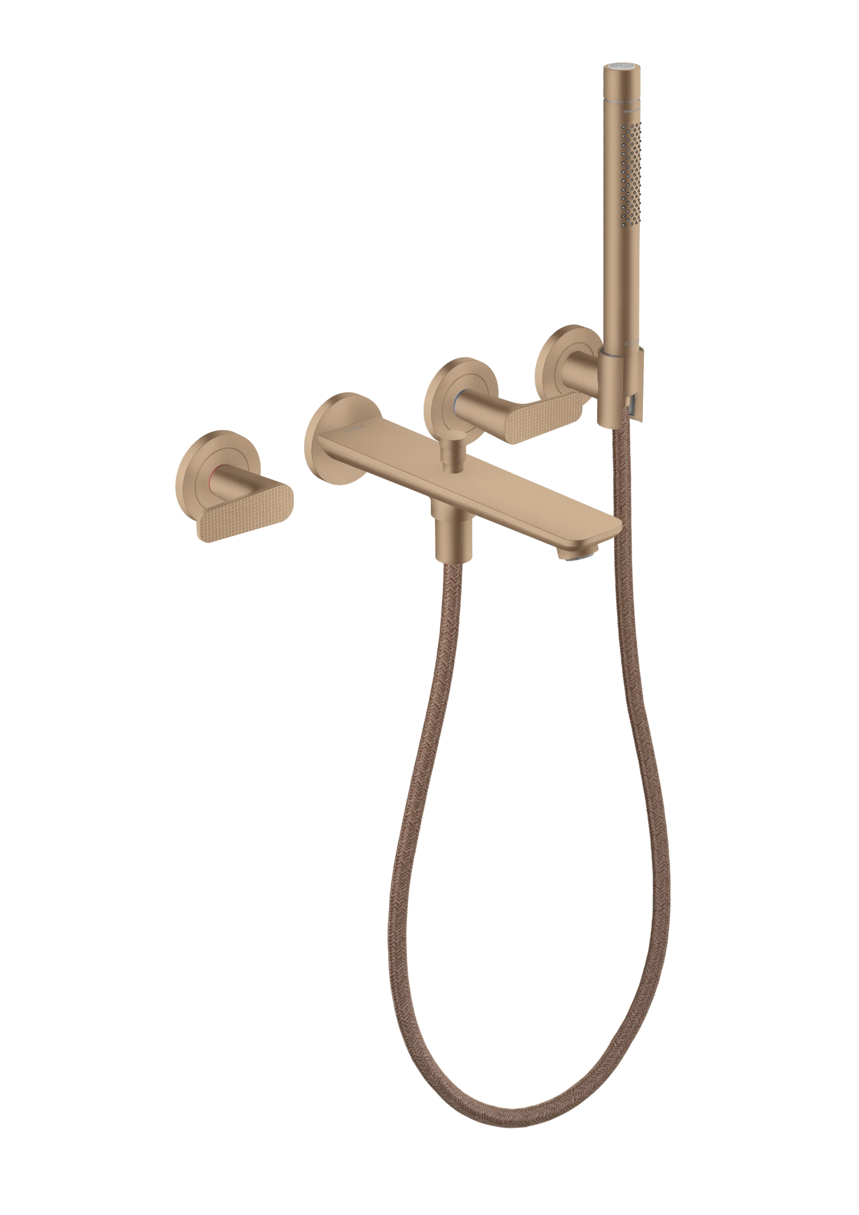 Axor Citterio C Bath Mixers Concealed 504 X 269 X 131mm Rose Gold/gold - Brushed