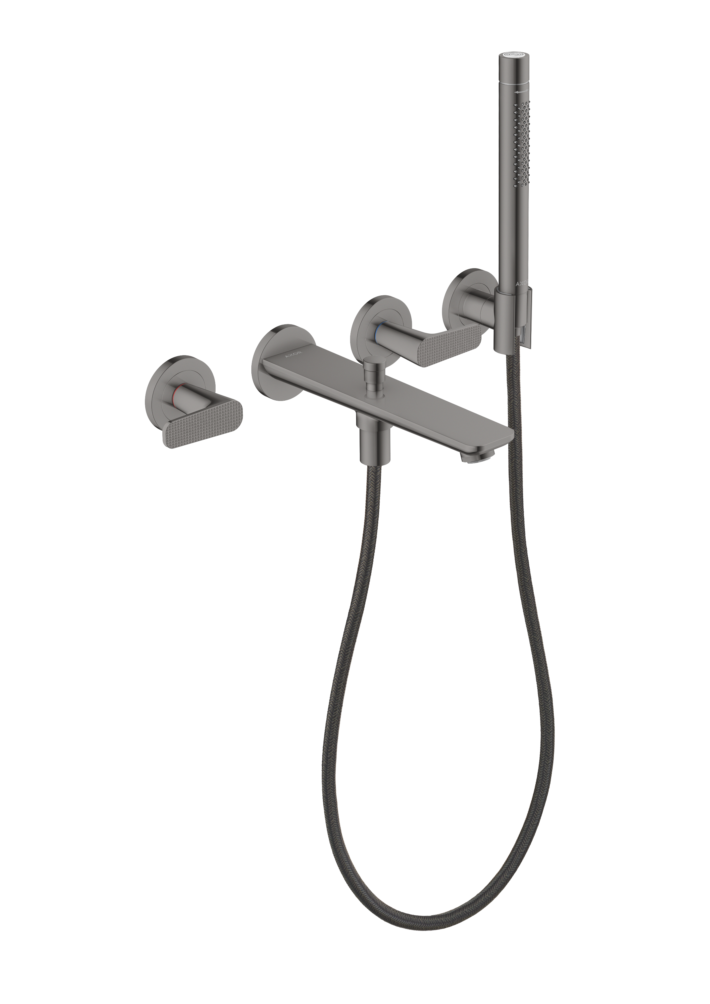 Axor Citterio C Bath Mixers Concealed 504 X 269 X 131mm Gunmetal/chrome - Polished product image - Image 2