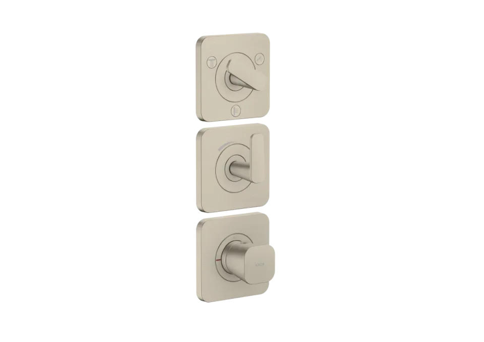 Axor Citterio C Thermostatic Shower Mixer Concealed 298.5 X 209 X 139mm Nickel - Brushed product image - Image 1
