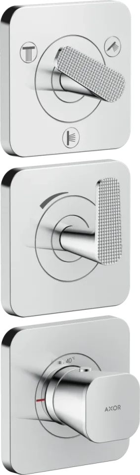 Axor Citterio C Thermostatic Shower Mixer Concealed 298.5 X 209 X 139mm Chrome product image - Image 1