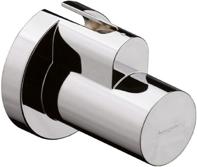 Hansgrohe Angle Valves 160 X 90 X 70mm Gunmetal/chrome - Polished