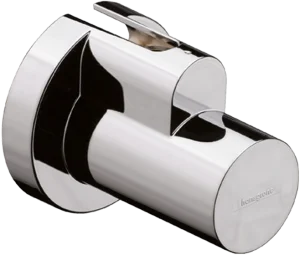 Hansgrohe Angle Valves 160 X 90 X 70mm Gunmetal/chrome - Polished