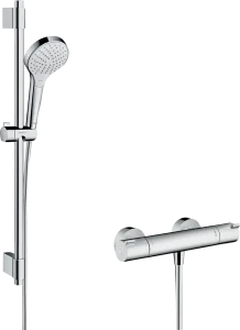 Hansgrohe Croma Select S Shower Combination 1010 X 190 X 75mm White/chrome