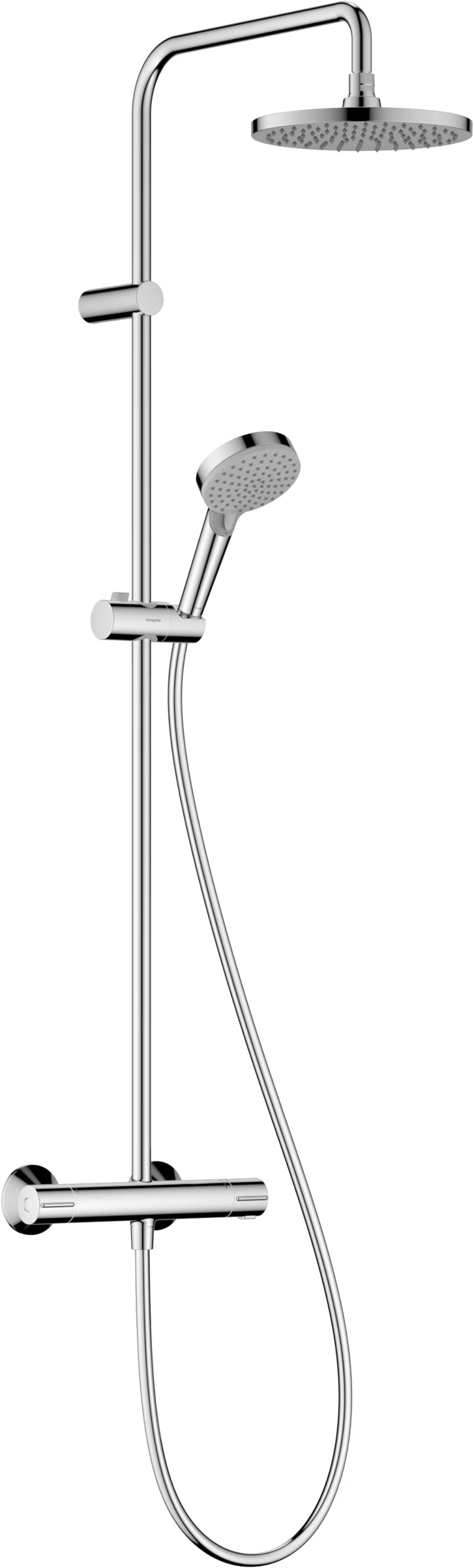 Hansgrohe Vernis Blend Showerpipes With Thermostatic Mixer 985 X 325 X 85mm Chrome