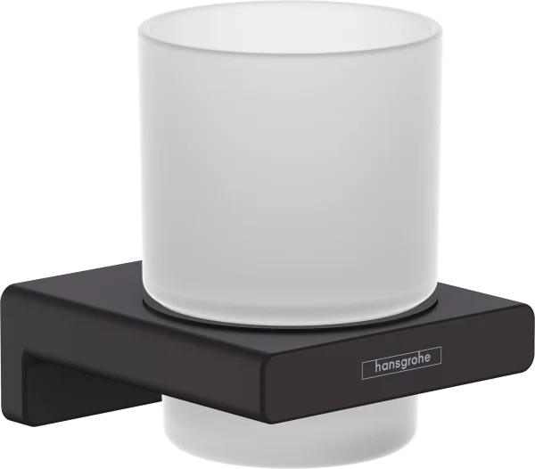 Hansgrohe Addstoris Q Toothbrush Tumbler Matt Black