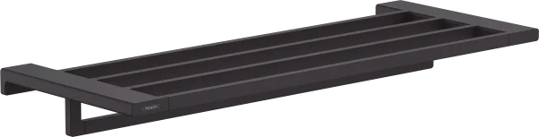 Hansgrohe Addstoris Q Towel Rack With Towel Rail Matt Black