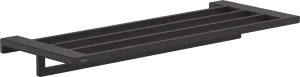 Hansgrohe Addstoris Q Towel Rack With Towel Rail Matt Black