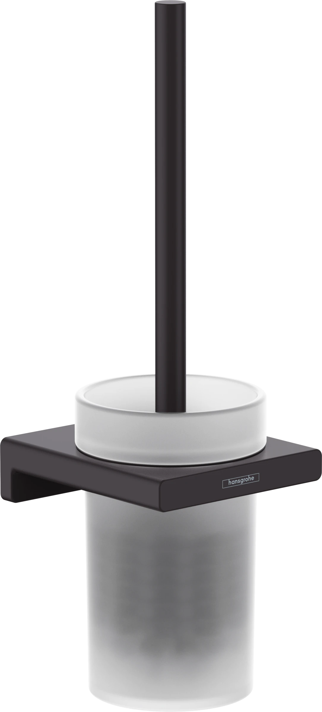 Hansgrohe Addstoris Q Toilet Brush Holders 410 X 130 X 135mm Black - Matt