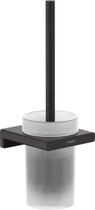 Hansgrohe Addstoris Q Toilet Brush Holders 410 X 130 X 135mm Black - Matt
