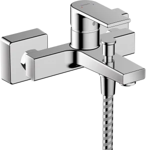 Hansgrohe Vernis Shape Bath Mixers Exposed 245 X 197 X 120mm Chrome