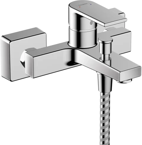 Hansgrohe Vernis Shape Bath Mixers Exposed 245 X 197 X 120mm Chrome product image - Image 1