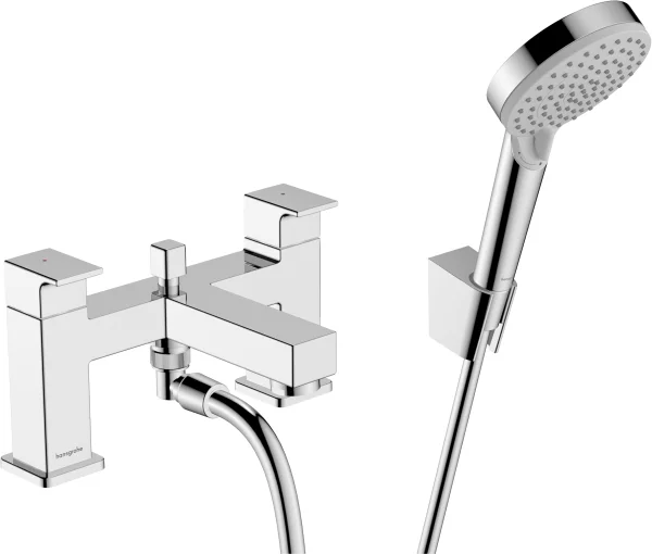 Hansgrohe Vernis Shape Bath Mixers Concealed 280 X 220 X 180mm Chrome